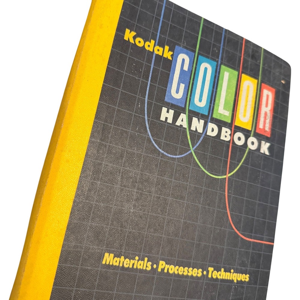 Kodak Color Handbook 1950 Photography Guide Materials Processes Vintage Book